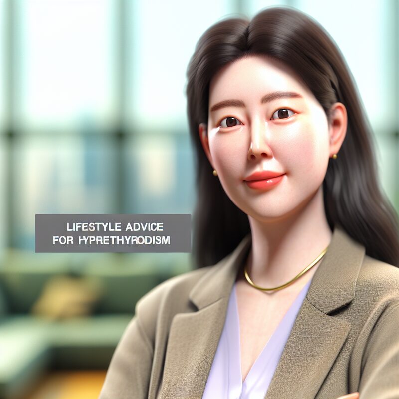 갑상선기능항진증 생활 습관 조언