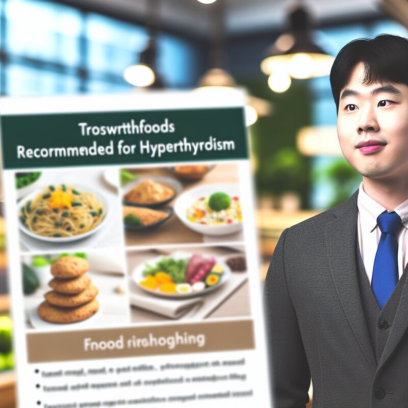 갑상선기능항진증 식단 추천
