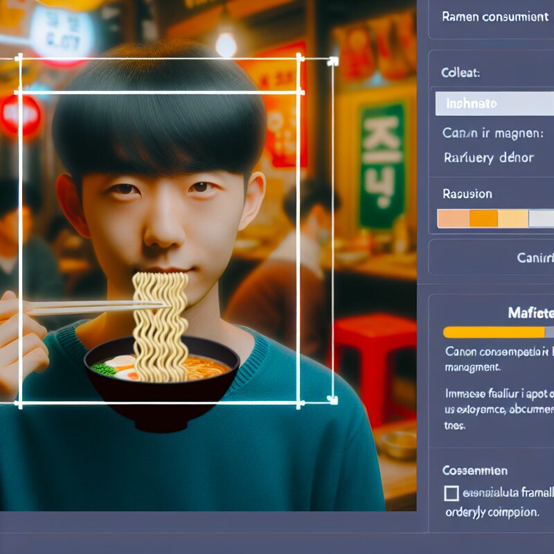 라멘 섭취 위험 관리