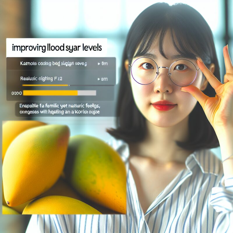 망고 혈당 개선 사례