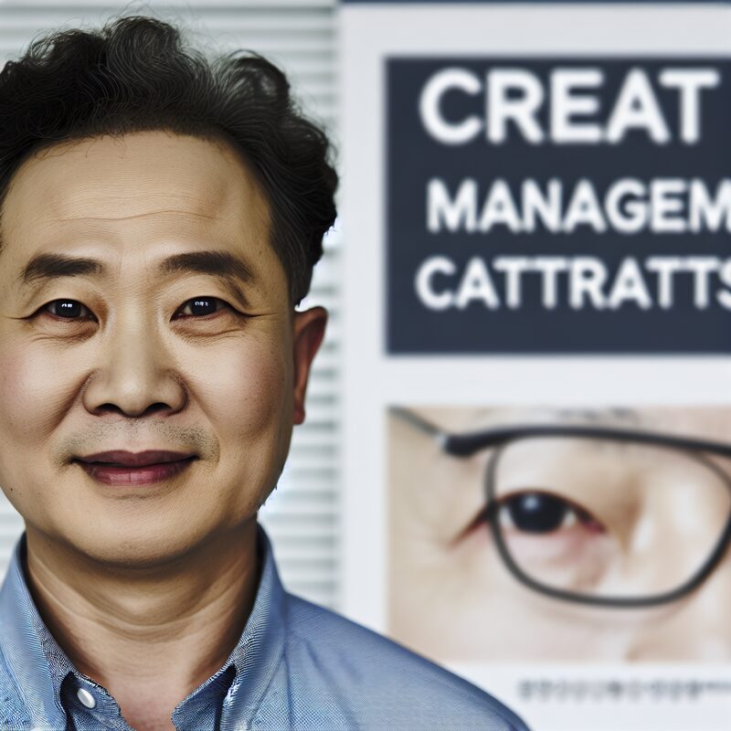 백내장 관리 방법