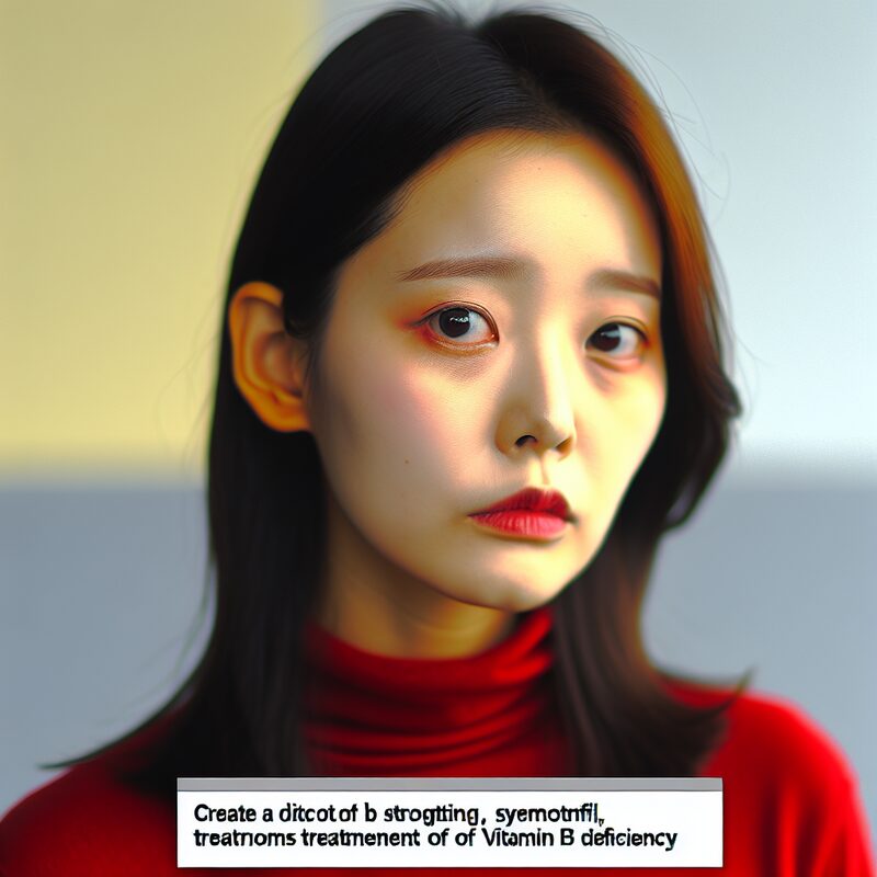 비타민B 결핍 초기 증상 치료