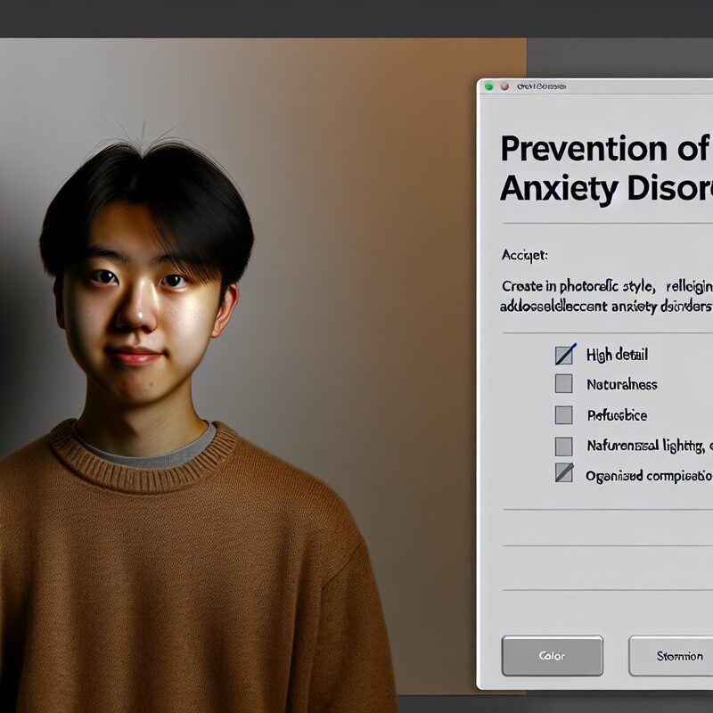 청소년 불안 장애 예방