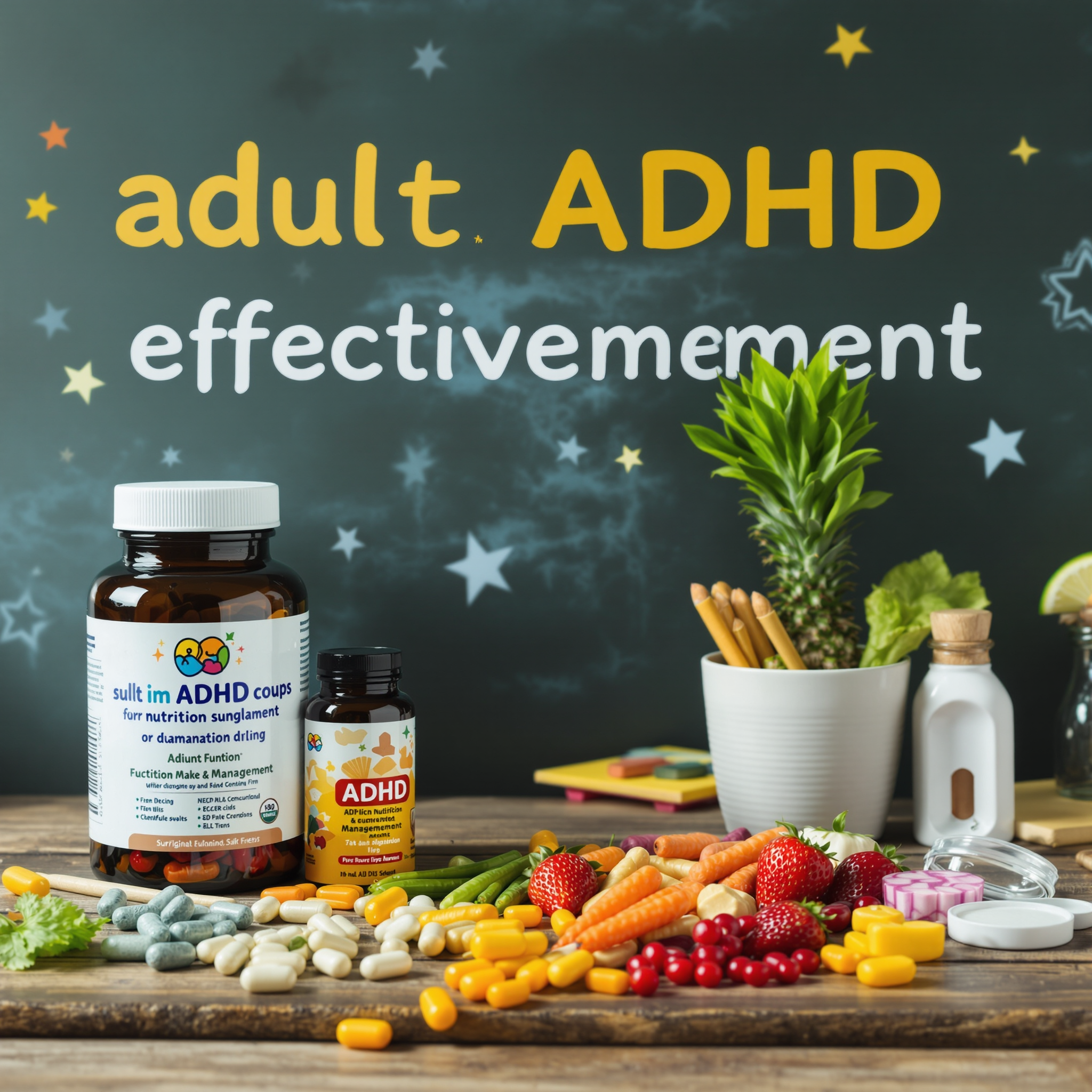 성인 adhd 영양제