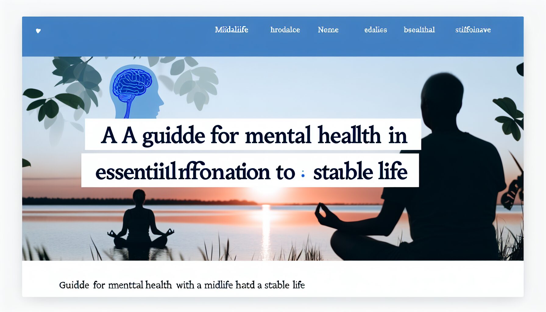 자신감 잃은 우리 남편, 치매가 위험하다! 중년기 치매 신호 6가지